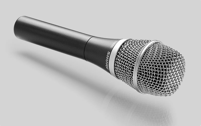 SM86 SHURE ZANG MICROFOON.