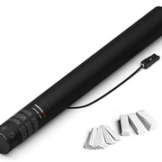 Elektronische Confetti Shooter Magic FX 50cm Papier Wit