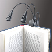 12245 K&amp;M MUSIC LIGHT STAND 2 ARMEN 4 LEDs MET VOEDING