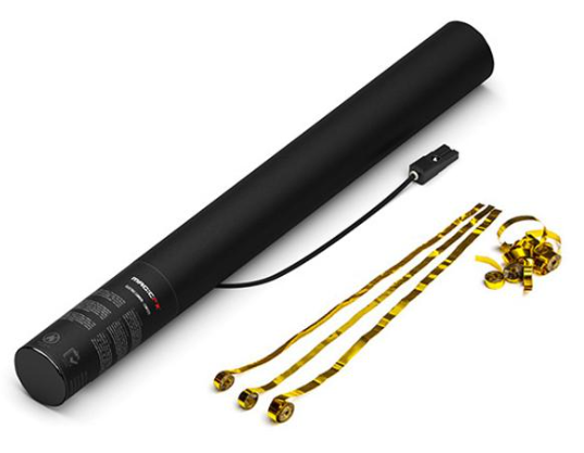 Elektronische Streamers Shooter Magic FX 50cm Metallic Goud
