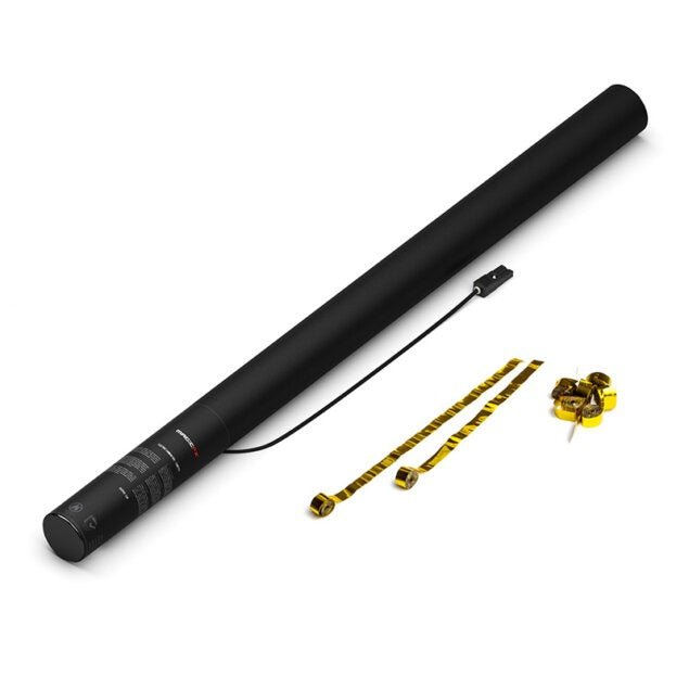 Elektronische Streamer Shooter Magic FX 80cm Metallic Goud
