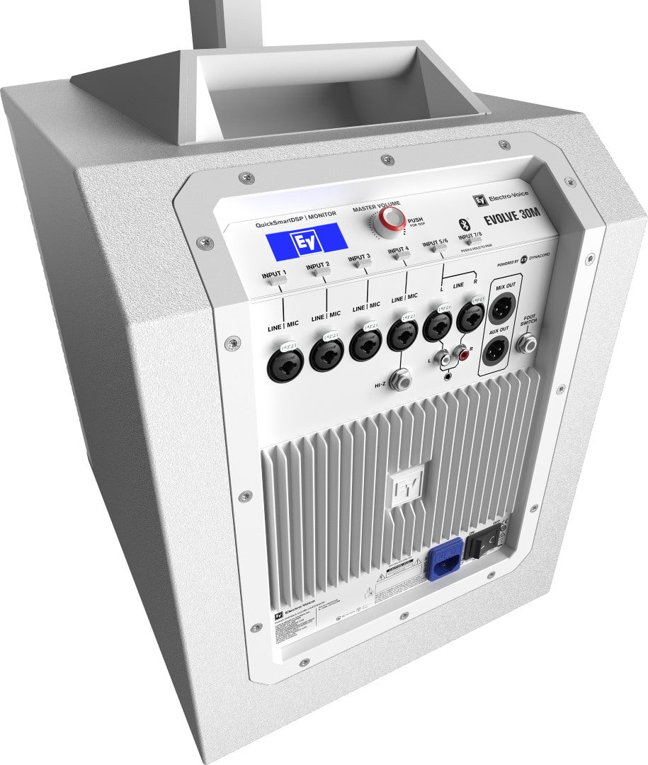 EVOLVE 30M-W Electro-Voice Kolom PA Systeem (Wit)