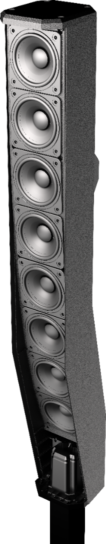 EVOLVE 50 Electro-Voice Kolom PA Systeem (Zwart)