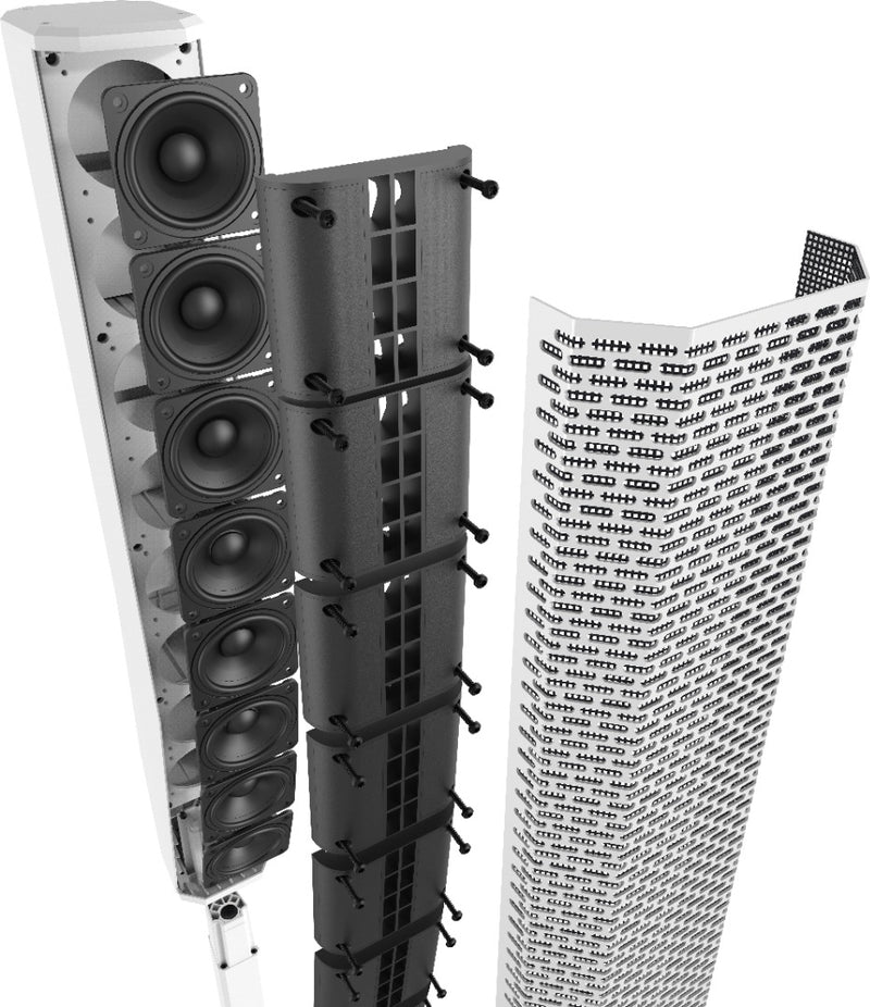 EVOLVE 50M-W Electro-Voice Kolom PA Systeem (Wit)