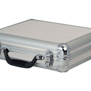 DAP FLIGHTCASE MICROPHONE CASE FOR 7 MIC'S SILVER RIB