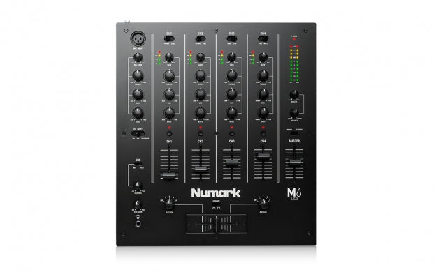 M6 USB NUMARK 4-kanaals DJ mixer