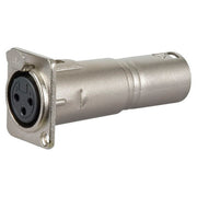 FLA50 XLR VROUWELIJK 3 POLIG CHASSIS NAAR XLR MANNELIJK 3 POLIG DAP AUDIO