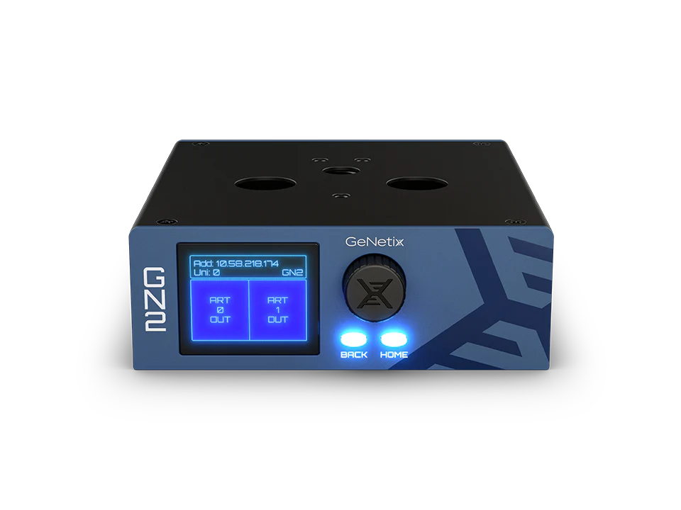 GeNetix GN2 CHAMSYS 2 Port DMX Node