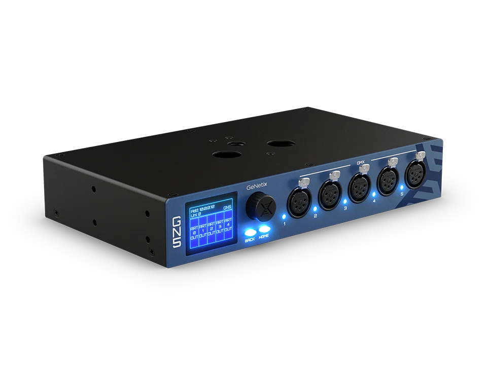 GeNetix GN5 CHAMSYS 5 Port DMX Node