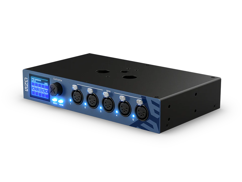 GeNetix GN5 CHAMSYS 5 Port DMX Node