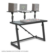 FDJT 01 Gravity DJ Desk met verstelbare Luidspreker en Laptop Platformen