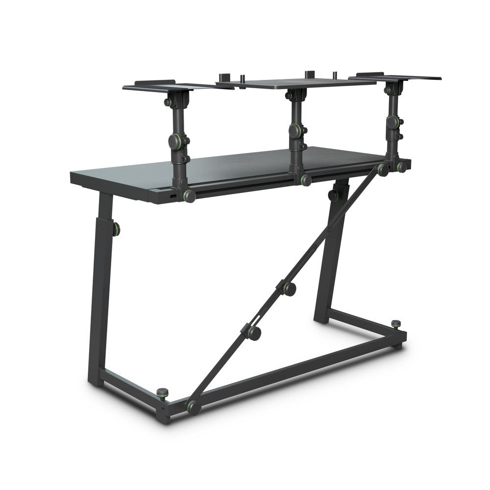 FDJT 01 Gravity DJ Desk met verstelbare Luidspreker en Laptop Platformen