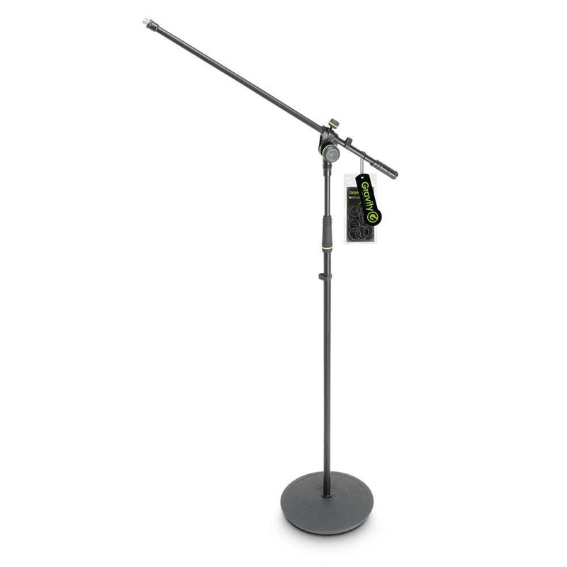 MS2321B Gravity Microfoonstatief met baseplate 79cm boom