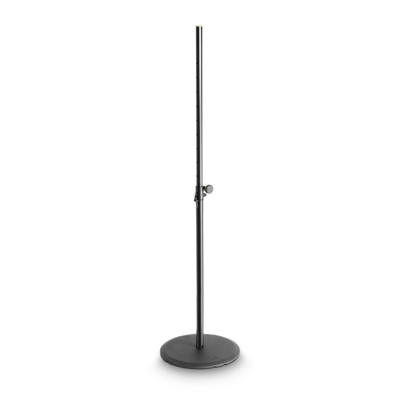SSPWBSET1 GRAVITY Luidsprekerstand met ronde Baseplate (zwart)