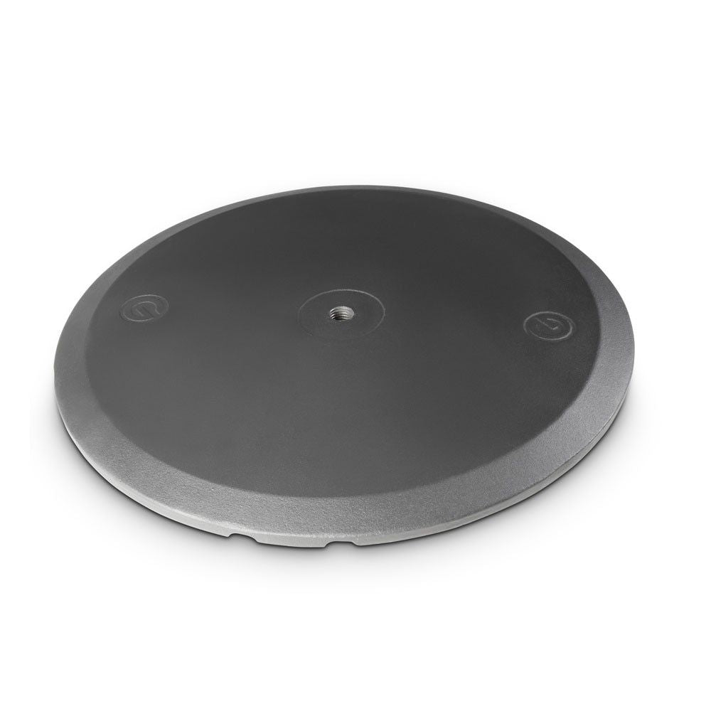 SSPWBSET1 GRAVITY Luidsprekerstand met ronde Baseplate (zwart)