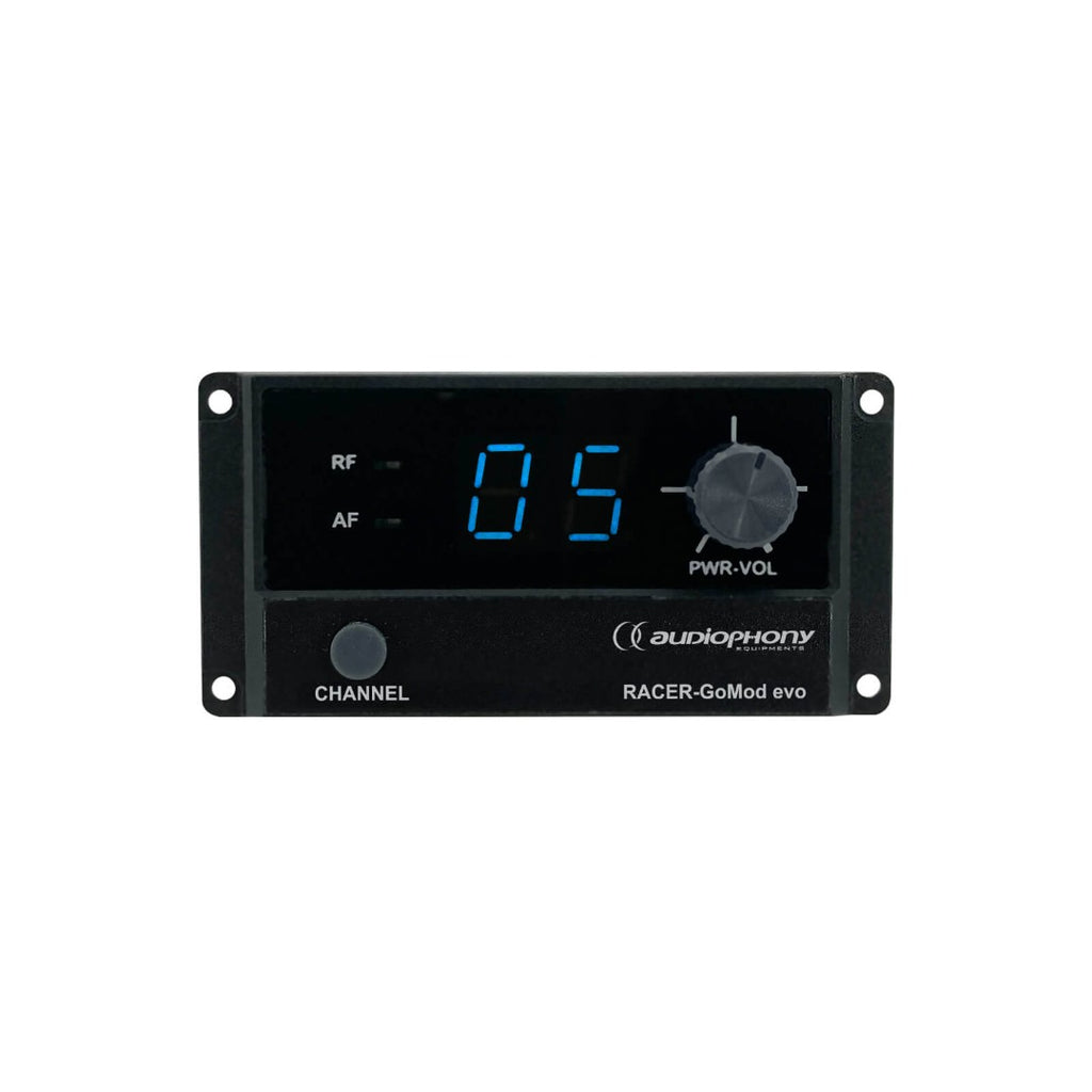 Racer-GoModF5 Evo Audiophony Modulaire 500 MHz UHF-diversiteitsontvanger