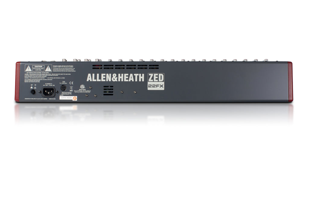 ZED22FX ALLEN&amp;HEATH 22-kanaals analoge mengtafel