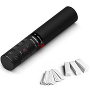 Handmatige Confetti Shooter Magic FX Wit (28cm)