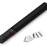 Handmatige Confetti Shooter Magic FX 50cm Papier Wit