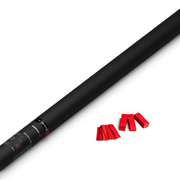 Handmatige Confetti Shooter Magic FX 80cm Papier Rood
