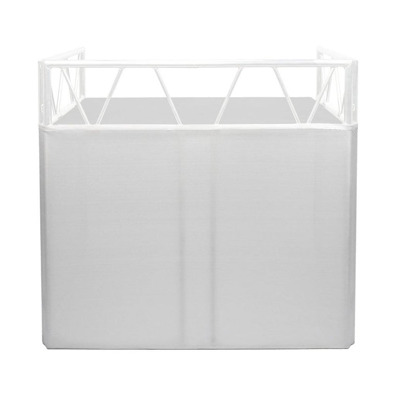 Indio White Scrim Headliner Stretchdoek voor Indio DJ-Booth (Wit)