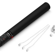 Handmatige Streamers Shooter Magic FX 50cm Papier Wit