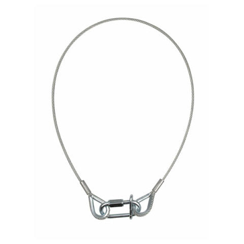 Veiligheidskabel 3MM 60CM Gekeurd Showtec