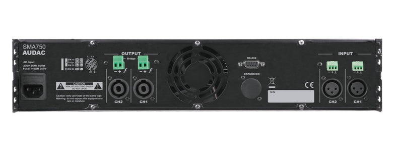 SMA750 AUDAC WaveDynamics™ Versterker