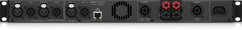 IPX 1200 LAB GRUPPEN Compacte DSP versterker