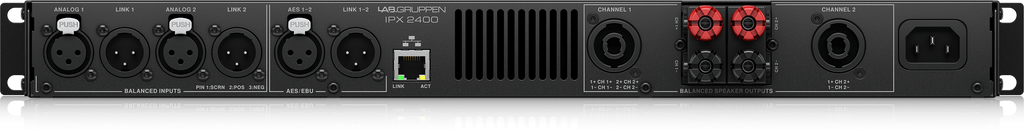 IPX 2400 LAB GRUPPEN Compacte DSP versterker