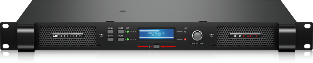 IPX 2400 LAB GRUPPEN Compacte DSP versterker