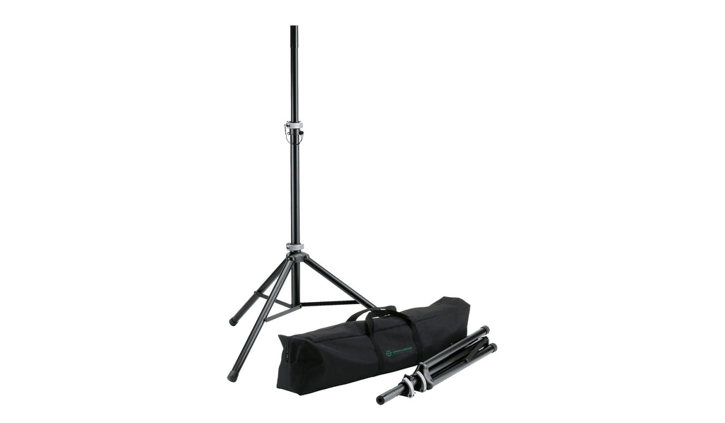21459 SPEAKER STAND PACKAGE BLACK K&amp;M 
