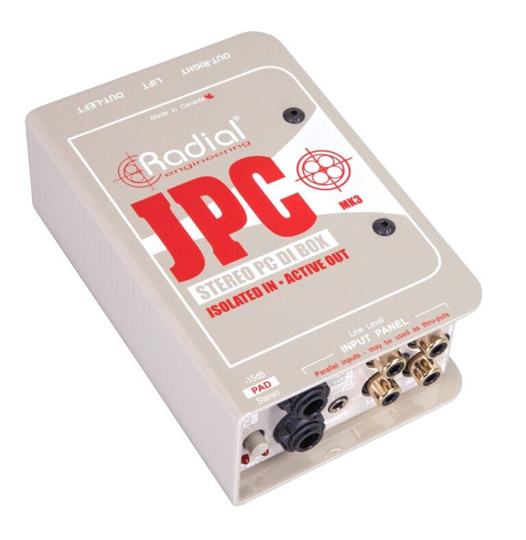 JPC Stereo PC DI Box Radial