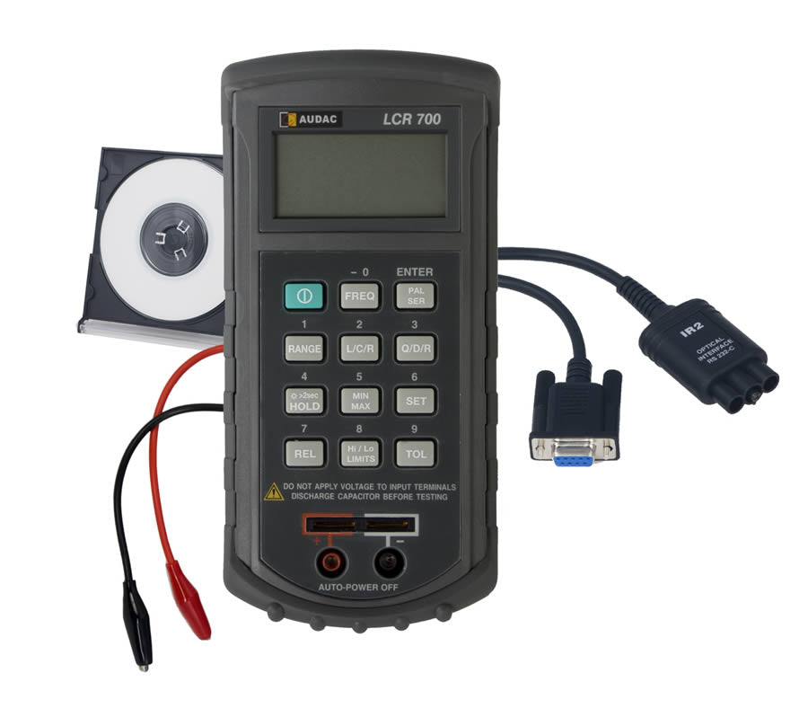 LCR700 AUDAC Digital LCR meter