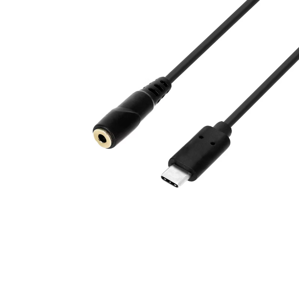 3-Star Adam Hall Kabel USB-C naar Mini Jack 3,5mm (20 cm)