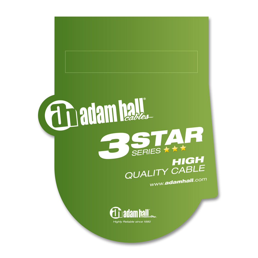 3-Star Adam Hall Microfoonkabel (3m)
