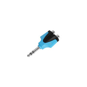 4-Star Adam Hall Blue Line Y-Adapter 2 x RCA F naar Jack M