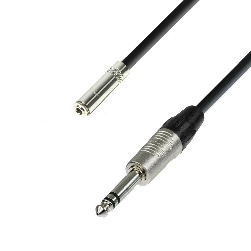 4-Star Adam Hall Kabel Mini Jack F naar Jack Stereo M (3 m)