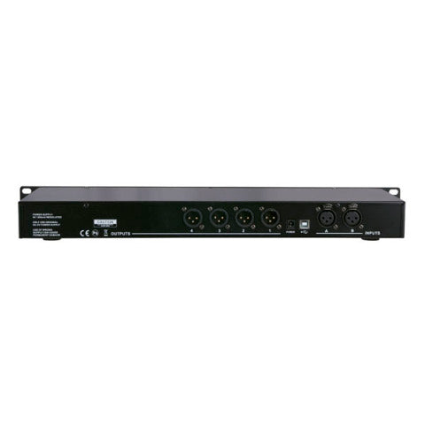 DCP-24 MKII DAP 4-kanaals digitale crossover