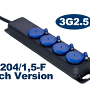 PSI204-F VERDEELDOOS 4 CONNECTOREN 1.5 M PROCAB