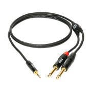 KY5-090 Klotz Insert Signaalkabel Mini-Jack naar Jack (0.9m)
