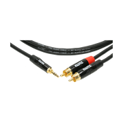 KY7-090 Klotz Signaalkabel Mini-Jack naar 2x RCA (0.9m)