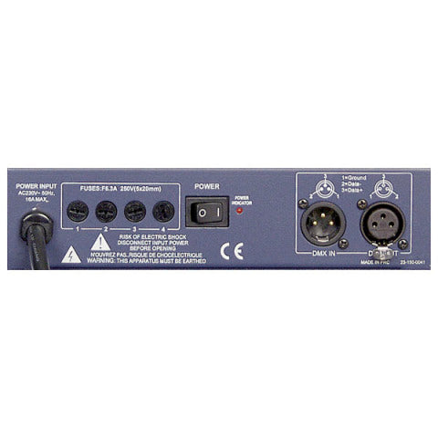 MULTISWITCH SHOWTEC 4CH. SWITCHPACK  DMX 4x5A