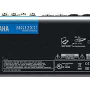 MG12XU YAMAHA 12-kanaals analoge mengtafel met FX