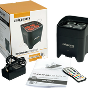 EVENTPAR 412 HEX-IP Algam Lighting Batterijgevoede Uplighter