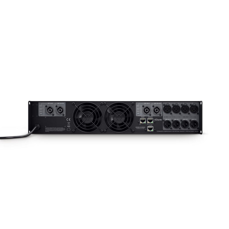 DSP 44 K LD SYSTEMS 4-kanaals DANTE™ versterker