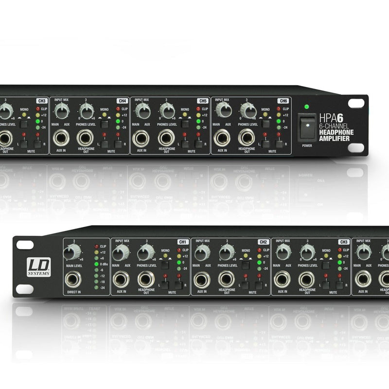 HPA 6 LD SYSTEMS Hoofdtelefoon versterker