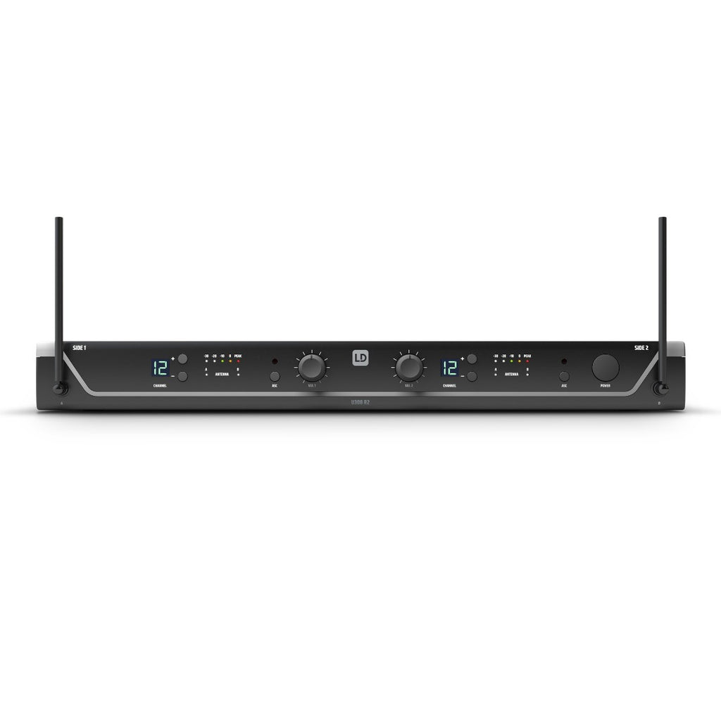 U308 HHD 2 Dual Draadloos Microfoon Systeem LD Systems 