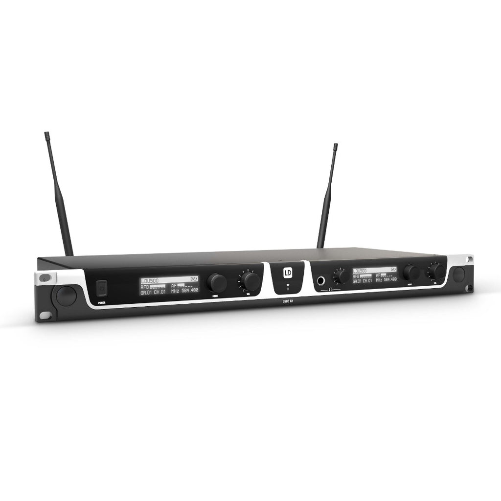 U508 HHD 2 LD Systems Draadloos Microfoonsysteem (823-832 + 863-865 MHz)