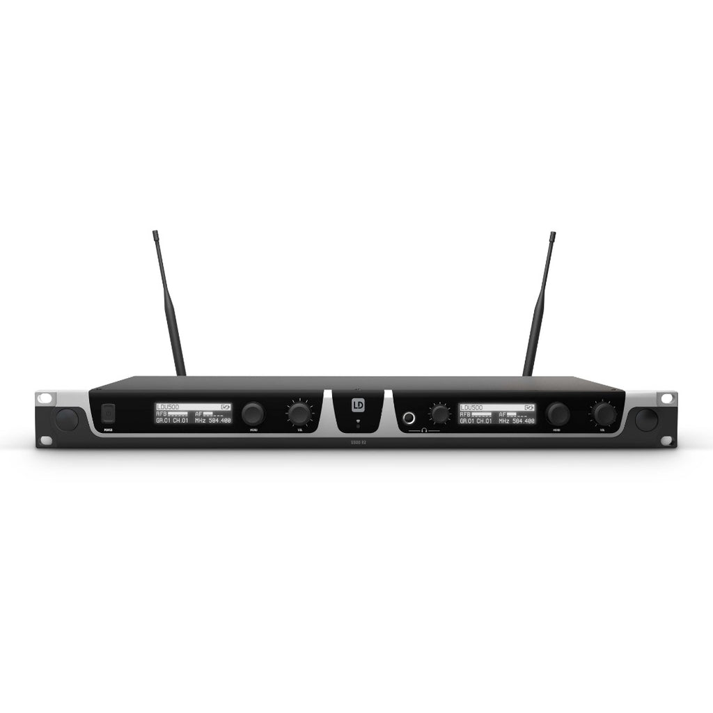 U508 HHD 2 LD Systems Draadloos Microfoonsysteem (823-832 + 863-865 MHz)